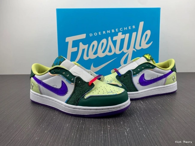 Kicktheory Low Retro (2023) 1 Doernbecher OG FD9665-351 Jordan 0723